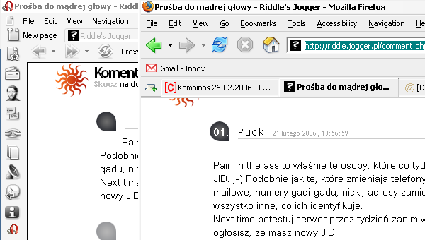 riddle.jogger.pl w operze a w fx